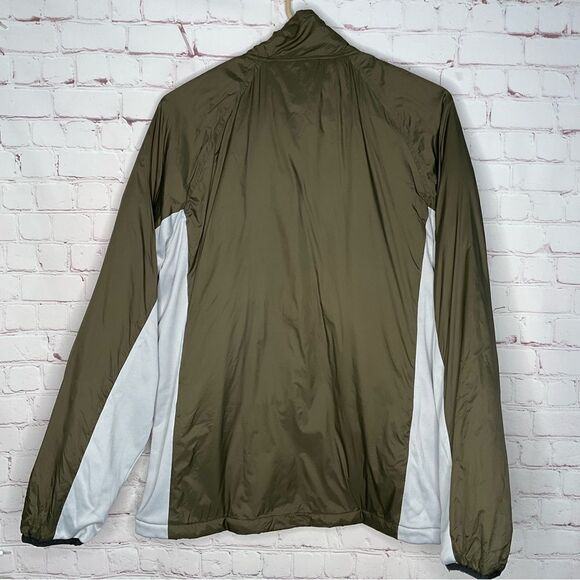 MSX by Michael Strahan Green Full Zip Jacket Coat Lined Nylon Mens Medium - Picture 6 of 7